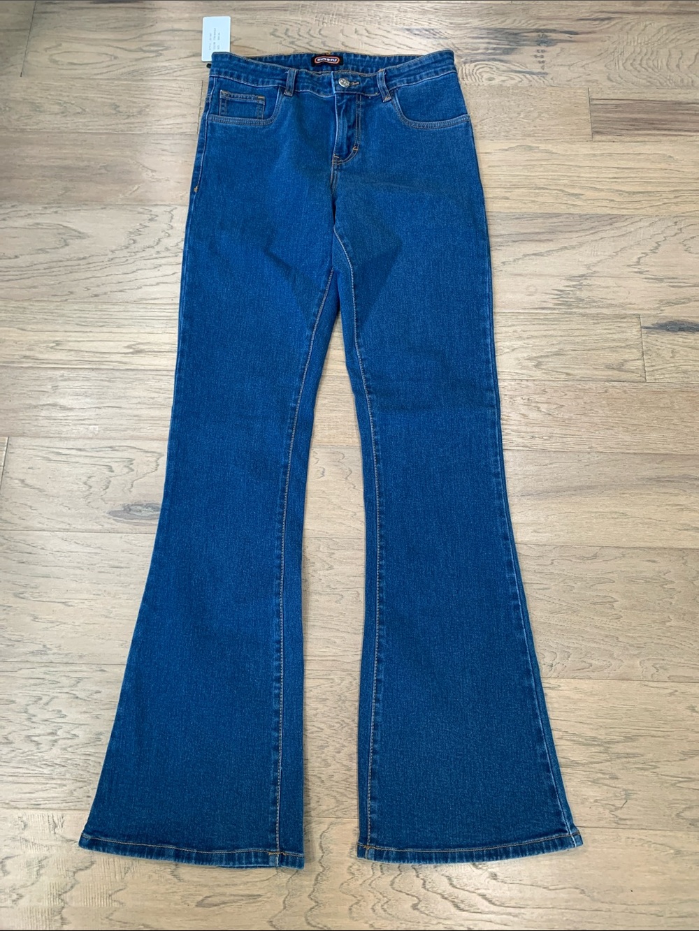NWT Run & Fly Classic Bootcut Jeans in Stonewash Blue Size 30x34
